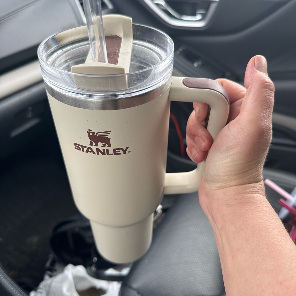 Stanley Cream Travel Mug